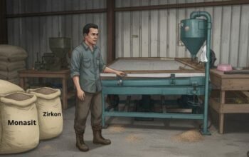 Skandal Tambang Terkuak! Gudang Pak Sumin Diduga Gunakan Meja Goyang untuk Simpan Monasit & Zirkon